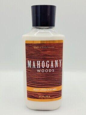 Bath & Body Works Mahogany Woods for Men Body Lotion Unisex 8 oz Discontinued